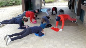 Séance de gainage